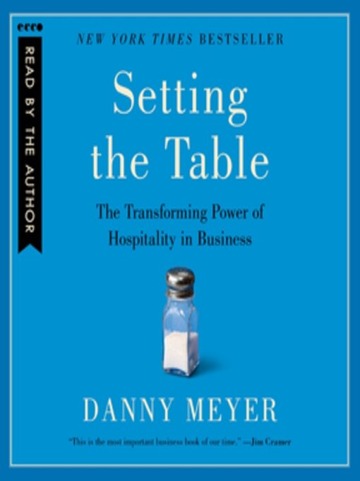 Cover image for Setting the Table